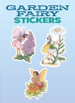 Paperback Garden Fairy Stickers [With Stickers] Book