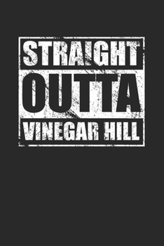Straight Outta Vinegar Hill 120 Page Notebook Lined Journal NYC Pride