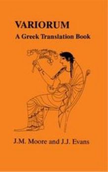 Paperback Variorum: A Greek Translation Book (Greek Unseens) Book