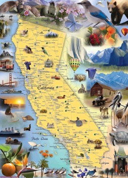 Toy California Jigsaw Puzzle Book