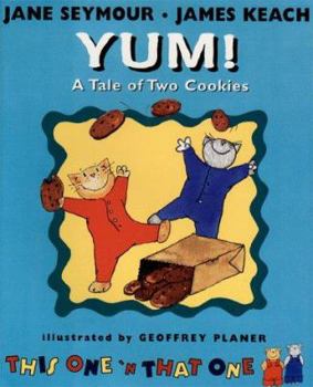 Hardcover Yum! a Tale of Two Cookies Book