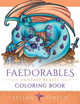 Paperback Faedorables Fantasy Beasts Coloring Book