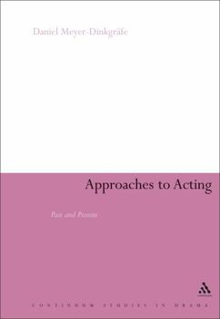 Hardcover Approaches to Acting Book