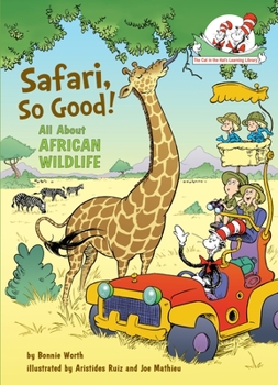 Hardcover Safari, So Good! All about African Wildlife Book