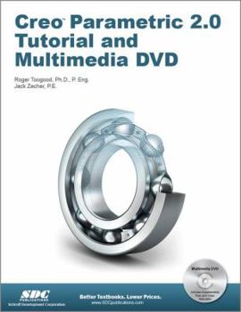 Paperback Creo Parametric 2.0 Tutorial and Multimedia DVD Book