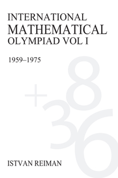Paperback International Mathematical Olympiad Volume 1: 1959-1975 Book