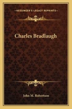 Paperback Charles Bradlaugh Book