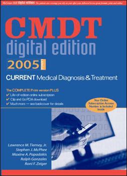 Paperback Current Medical Diagnosis & Treatment Digital Edition 2005 Book