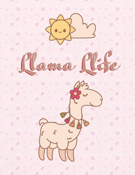 Paperback Llama Llife: Lined Llama Notebook Book