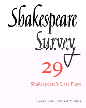 Paperback Shakespeare Survey Book