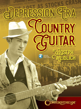 Paperback Depression Era Country Guitar [With Free Web Access] Book