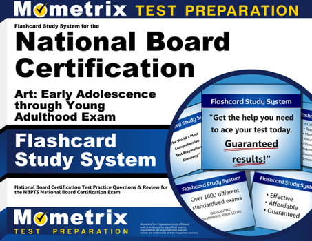 Misc. Flashcard Study System for the National Board Certification Art: Early Adolescence Through Young Adulthood Exam: National Board Certification Test Pra Book