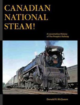 Paperback Canadian National Steam! Book