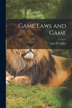 Paperback Game Laws and Game Book