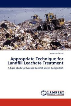 Paperback Appropriate Technique for Landfill Leachate Treatment Book