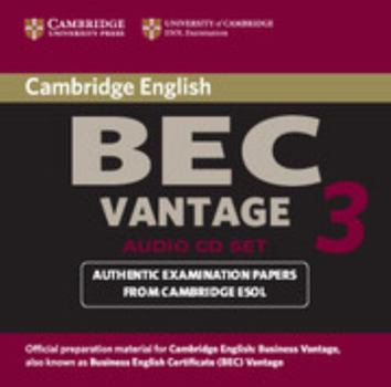 Audio CD Cambridge Bec Vantage 3 Audio CD Set (2 Cds) Book