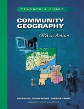 Paperback Community Geography: GIS in Action Teacher's Guide Book