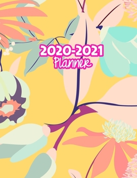 2020-2021 Planner: Two Year Calendar Organizer and Goal Journal | January 2020 - December 2021 Daily, Weekly and Monthly Planner Book with Back Sticker Expression Wall for 2 Years | Design Code 279959