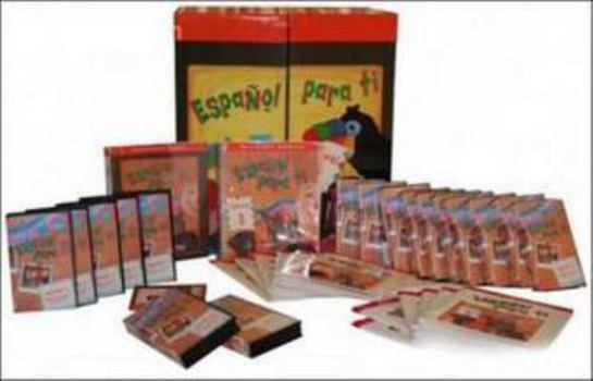 Paperback Espanol Para Ti: Level 1: Materials Center VHS/Audiocassette Version Book