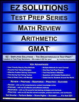 Paperback Math Review Arithmetic: GMAT Book