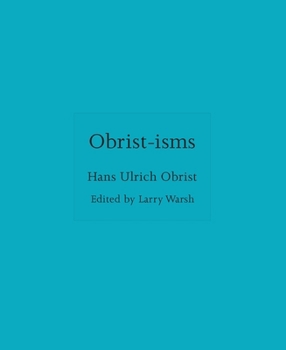 Hardcover Obrist-Isms Book