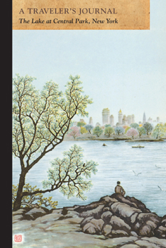 Paperback A Traveler's Journal, The Lake at Central Park, New York Book