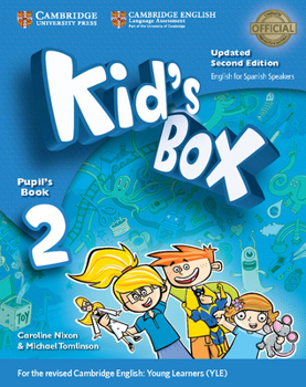 Paperback Kid's Box Level 2 Pupil's Book with My Home Booklet Updated English for Spanish Speakers Book