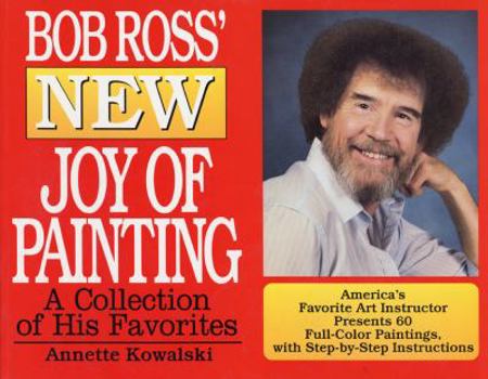 Paperback Bob Ross' New Joy of Painting Book