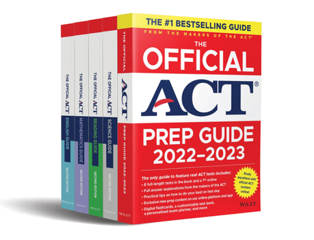 Paperback The Official ACT Prep & Subject Guides 2022-2023 Complete Set Book