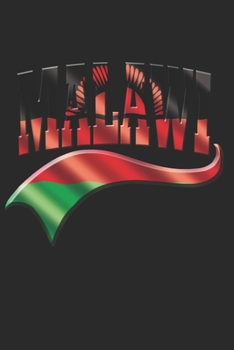 Malawi Notebook: Malawi Notebook college book diary journal booklet memo composition book 120 sheets - Dot Grid paper 6x9 inch