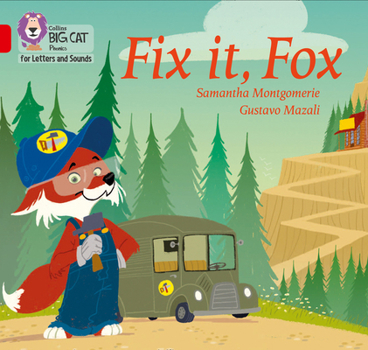 Paperback Collins Big Cat Phonics for Letters and Sounds - Fix It, Fox: Band 2a/Red a Book