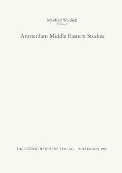 Paperback Amsterdam Middle Eastern Studies Book