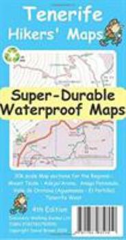 Map Tenerife Hikers' Super-Durable Maps Book