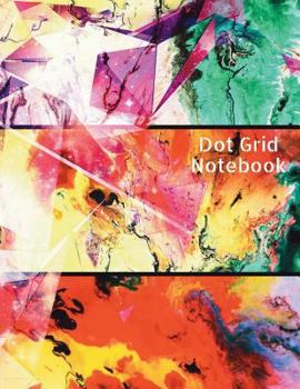 Paperback Dot Grid Notebook: Abstract Dot Grid Pages Book