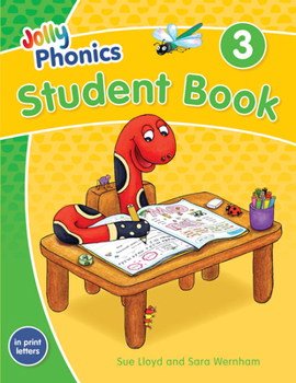 Paperback Jolly Phonics Student Book 3: In Print Letters (American English Edition) Book