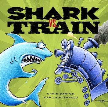 Hardcover Shark vs. Train Book