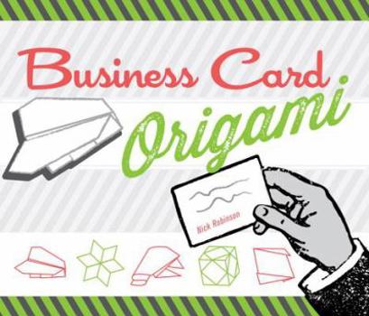Paperback Business Card Origami Book