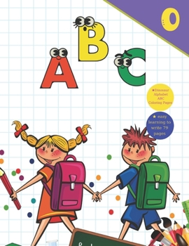 Paperback Kindergarten Writing Paper With Lines For ABC Kids Ages 3+: Easy writing learning pages dinosaur coloring alphabet [Large Print] Book