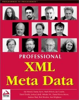 Paperback Professional XML Meta Data Book