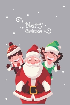 Merry Christmas journal Notebook: Perfect Christmas Gifts For Mom From Daughter ( Size 6 X 9 ) Design with Merry Christmas Santa Claus