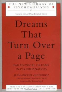 Paperback Dreams That Turn Over a Page: Paradoxical Dreams in Psychoanalysis Book