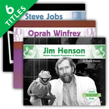 Library Binding History Maker Biographies Set 4 (Set) Book