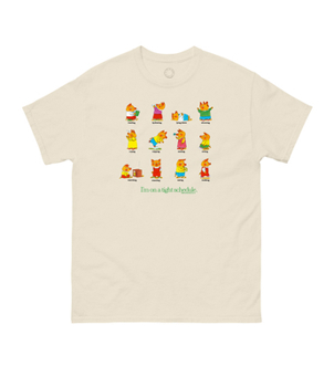 Misc. Richard Scarry: Tight Schedule Unisex T-Shirt Small Book