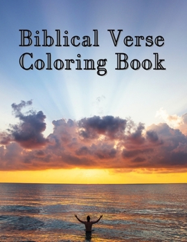 Paperback Biblical Verse Coloring Book