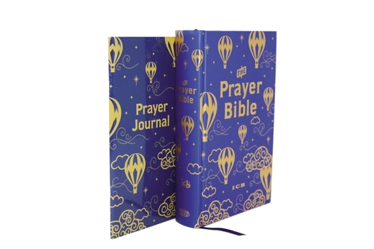 Hardcover ICB Prayer Bible for Children - Navy and Gold Book