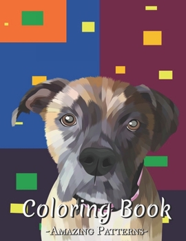 Paperback Adult Coloring Book Featuring Fun And Relaxing African Inspired Patterns With Plants, Animals, Ornaments And Much More ( animal-dog Coloring Books ) Book