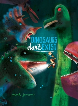 Hardcover Dinosaurs Don't Exist: (Interactive Books for Kids) Book