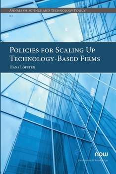 Paperback Policies for Scaling Up Technology-Based Firms Book