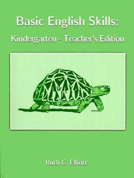 Paperback Basic English Skills: Kindergarten Book
