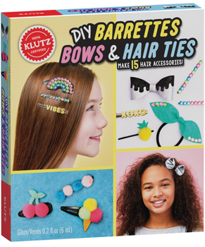 Hardcover DIY Barrettes, Bows, and Hair Ties Book